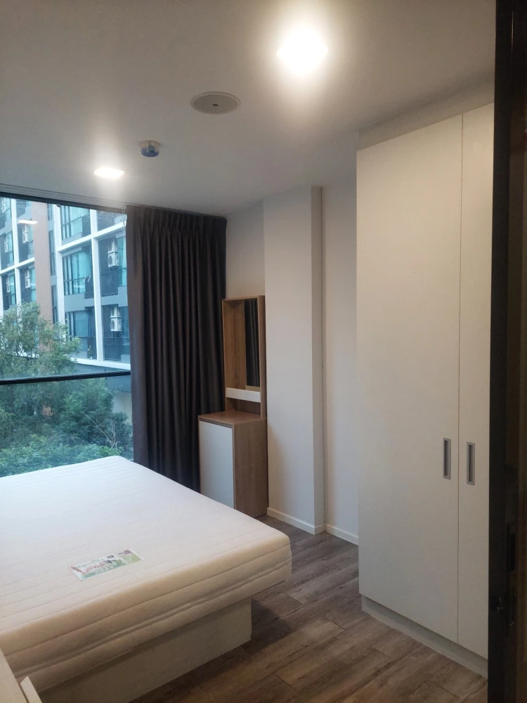For sale, for rent, Atmoz Chaengwattana, pool view + garden, very shady and comfortable, fully decorated, ready to move in.