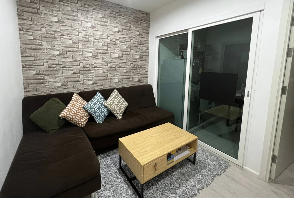 For rent or sale, Aspire Sathorn-Thapra, 8th floor, north, BTS view, beautiful room, fully furnished, book now, don't wait.