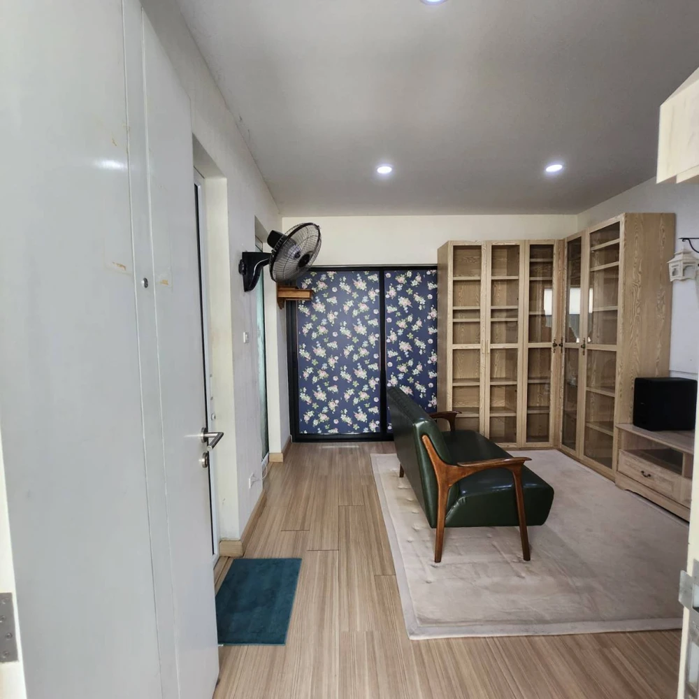 For sale, for rent!! Happy Condo Lat Phrao 101, 4th floor, Building D, nice room, fully furnished, ready to move in, hurry up and book now!!
