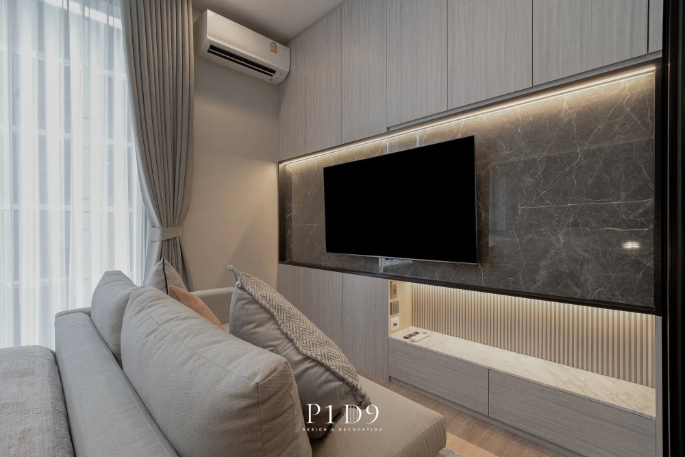 For sale, for rent, Noble Around Ari, high floor, beautifully decorated with built-in furniture and electrical appliances, book now.