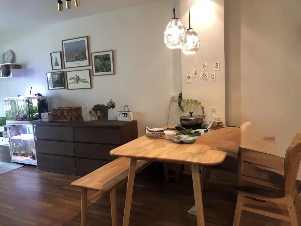 For sale, for rent, Miami Bang Pu, 1st floor, warm feeling like being at home, no need to wait for the elevator, convenient to walk in and out, move n