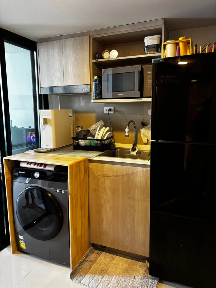 For rent or sale: Ideo Charan 70 - Riverview, room with furniture + electrical appliances, high floor, city view + beautiful river, urgent