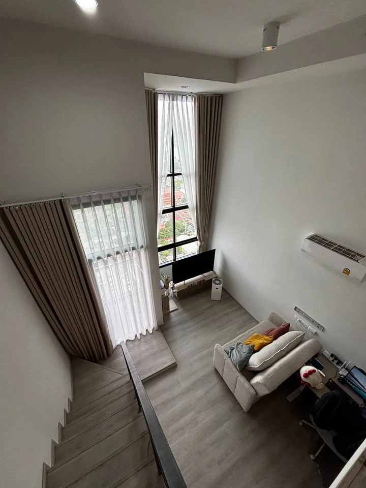 For rent or sale: Ideo Charan 70 - Riverview, room with furniture + electrical appliances, high floor, city view + beautiful river, urgent