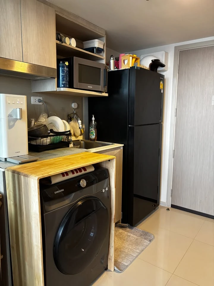 For rent or sale: Ideo Charan 70 - Riverview, room with furniture + electrical appliances, high floor, city view + beautiful river, urgent