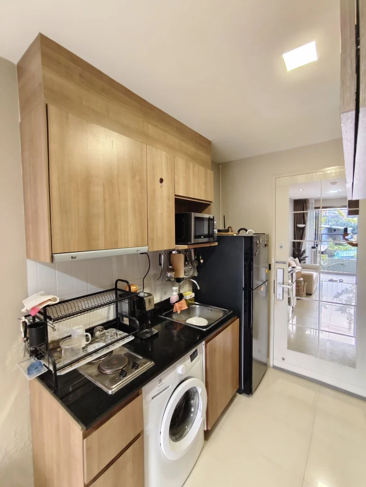 For sale, for rent, Ideo Ladprao 17, fully furnished, private and quiet, very worth booking.