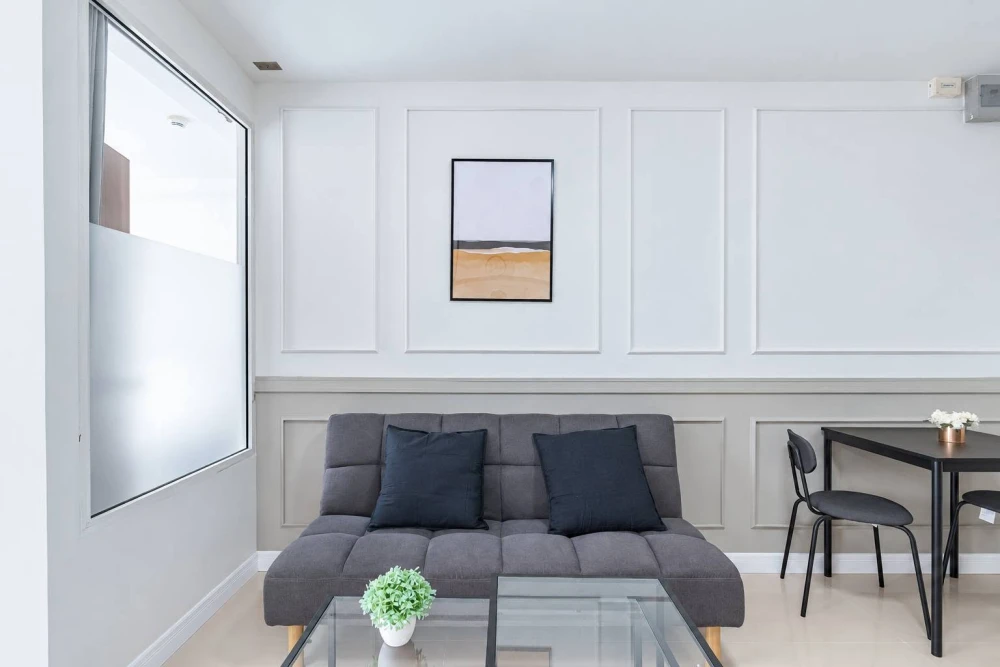 For sale, rent, Ivy Ratchada, beautiful room, good view, fully furnished, don't wait.