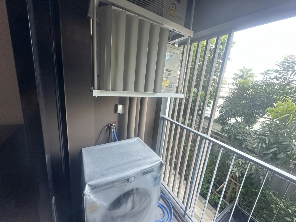Condo for sale or rent: Atmoz Flow Minburi. Ready to move in. Fully furnished and equipped. Just bring your own luggage and move in.