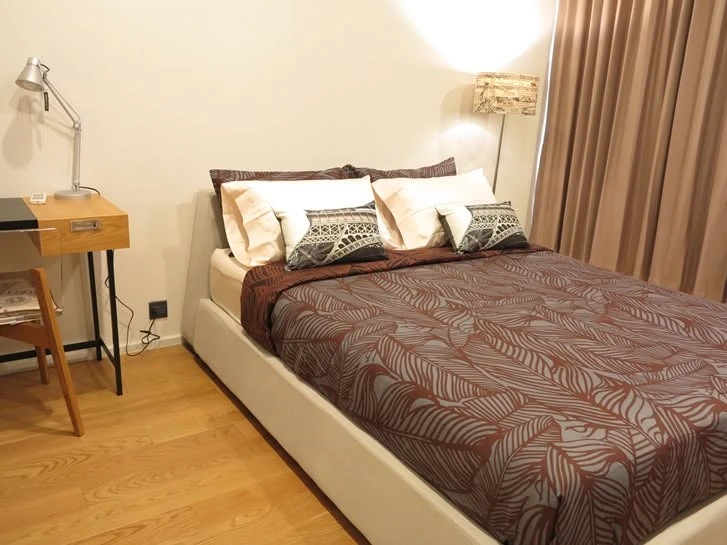 For sale or rent: M Ladprao Condo, 22nd floor, unobstructed city view, fully furnished, near BTS Skytrain. Book now, don't wait!