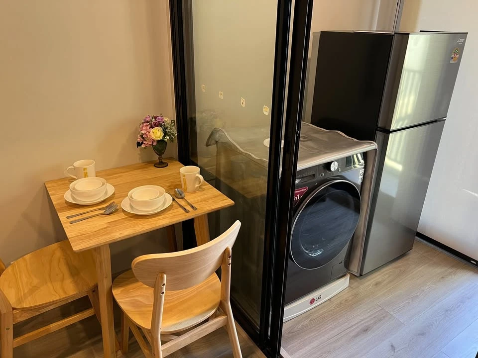 Condo for sale, Metris Ladprao, 22nd floor, fully furnished, ready to move in. If you don't reserve, you'll regret it later.