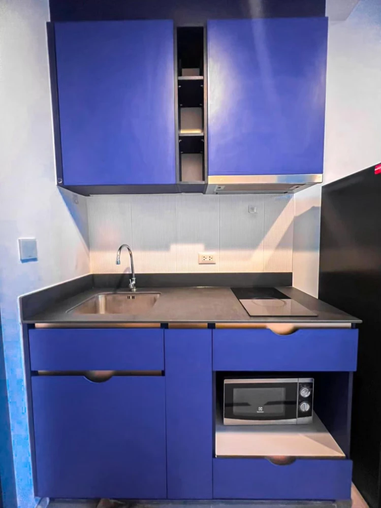 For sale or rent: XT Ekkamai condo, fully furnished with built-in furniture, ready to move in. Comfortable and well-proportioned. Book now!