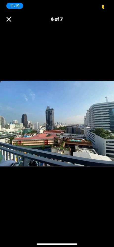 Condo for sale, XT Phayathai, corner room, definitely quiet, plus a furnished room ready to move in, just drag your bags and move in.