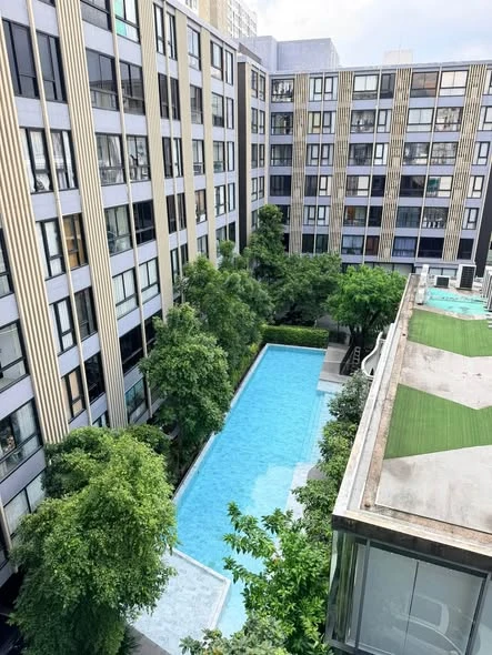 Condo for sale or rent at Icon Sukhumvit 77. The unit features a well-partitioned layout with clearly defined zones. Great price—book it now before it
