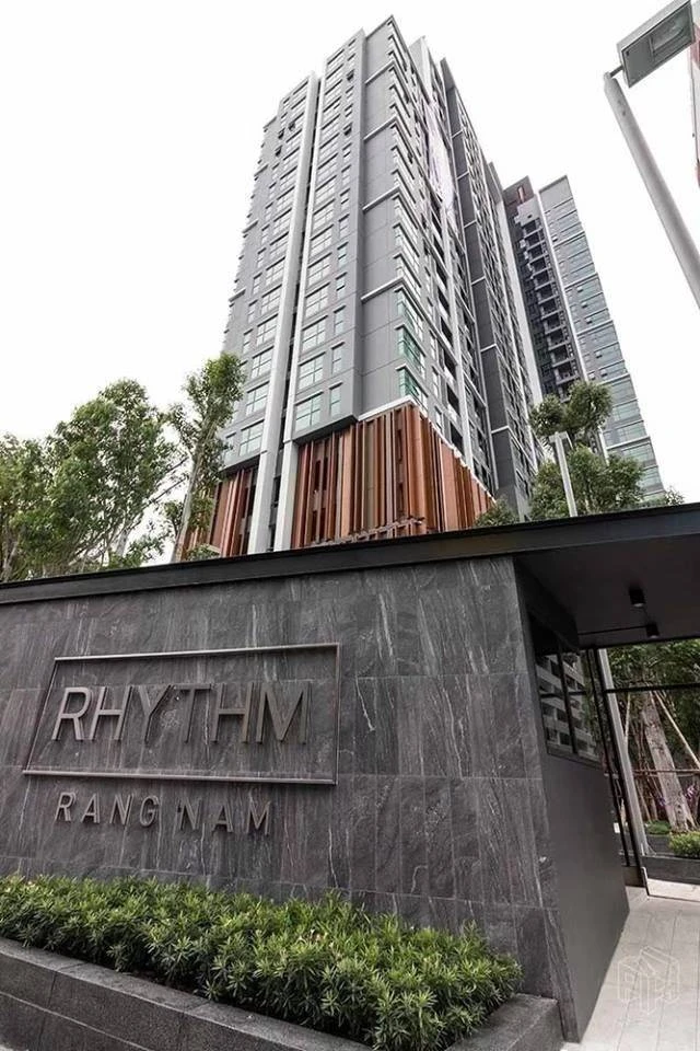 Sell, rent, urgent!! Condo Rhythm Rangnam, built-in furniture, decorated, ready to move in immediately!!
