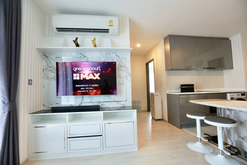 Sell, rent, urgent!! Condo Rhythm Rangnam, built-in furniture, decorated, ready to move in immediately!!