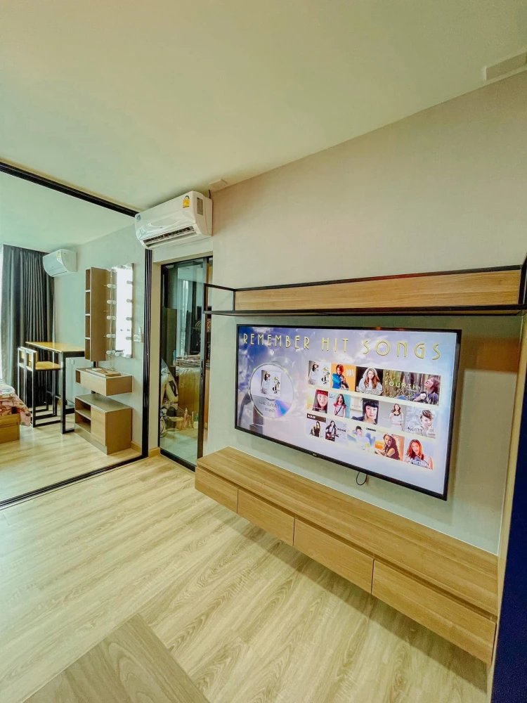 Urgent sale or rent!! Condo The Cube Loft Lat Phrao 107, 2nd floor, for sale with furniture and decorations, ready to move in. Don't miss it!!