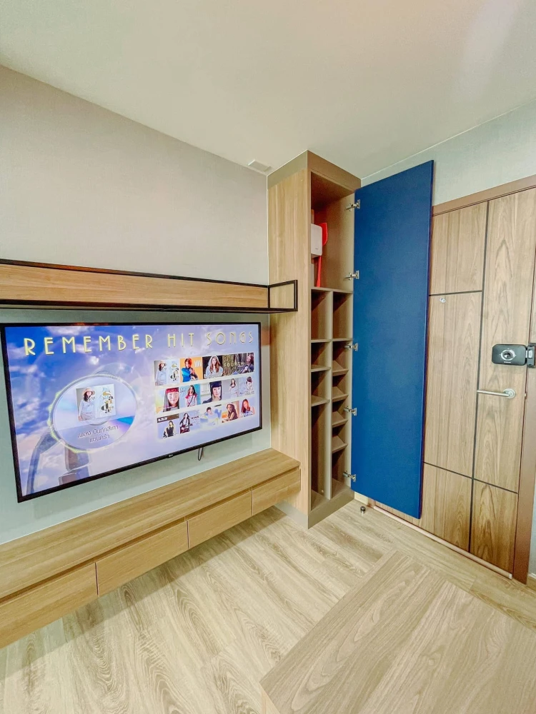 Urgent sale or rent!! Condo The Cube Loft Lat Phrao 107, 2nd floor, for sale with furniture and decorations, ready to move in. Don't miss it!!