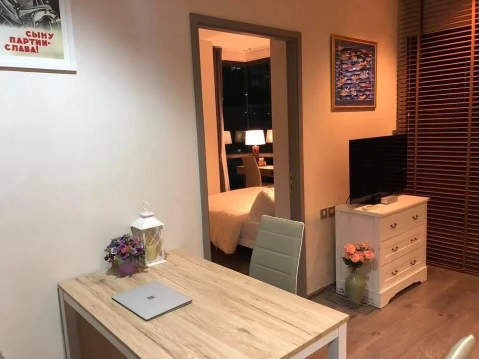 For sale or rent, live a superior life in a high-class society, Whizdom Avenue Ratchada-Ladprao, a magnificent room at a great price, get it now!