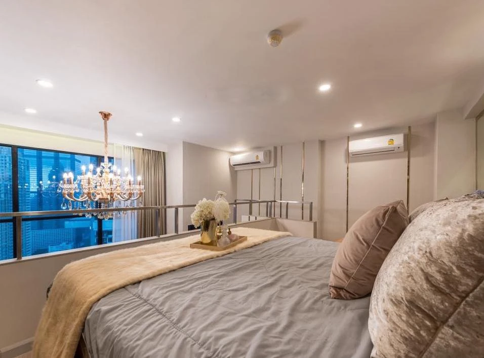 ขาย ไนท์บริดจ์ ไพร์ม สาทร ห้อง Duplex สวยหรูหราสไตล์ Luxury ตกแต่งพร้อมอยู่