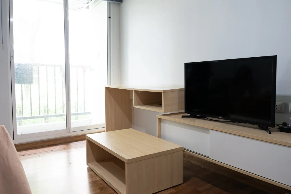 For sale: Miami Bang Pu, 10-storey building, 1 garden side, quiet room, not hot, fully furnished, with electrical appliances, hurry and reserve now.