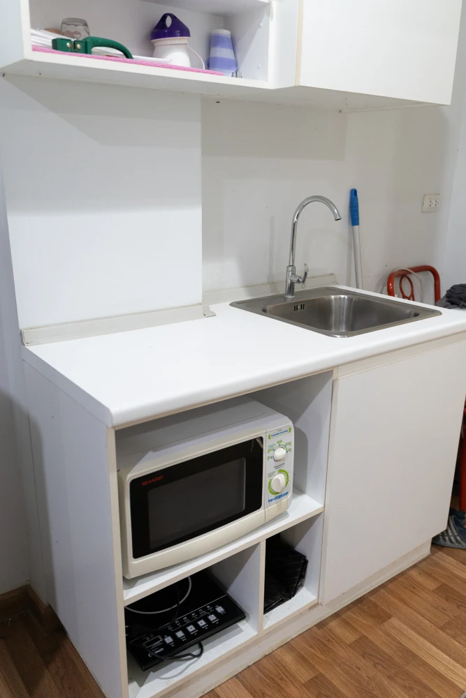 For sale: Miami Bang Pu, 10-storey building, 1 garden side, quiet room, not hot, fully furnished, with electrical appliances, hurry and reserve now.