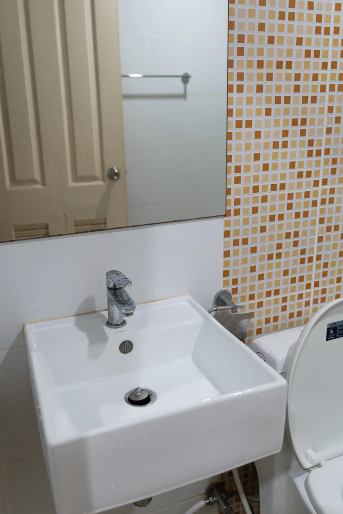 For sale: Miami Bang Pu, 10-storey building, 1 garden side, quiet room, not hot, fully furnished, with electrical appliances, hurry and reserve now.