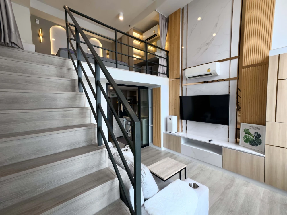 For sale: Ideo Charan 70 - Riverview, high floor, Hybrid room, beautifully decorated, ready to move in, hurry and reserve your ownership.