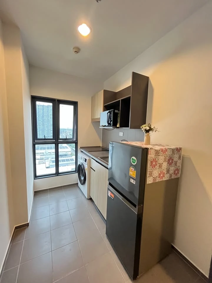 For sale or rent: Ideo Sukhumvit 115, 16th floor, fully furnished with high-quality furniture and appliances. Reservation required.
