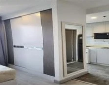 For sale: Ideo Mobi Sukhumvit, studio unit, very high floor, nano tile floor. Reserve now, don't delay.