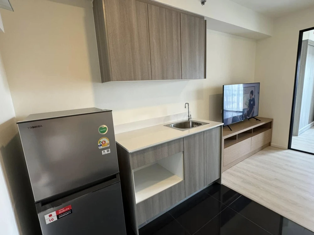 Condo for sale A Space Mega Bangna II, fully furnished room, ready to move in, come and own it today.
