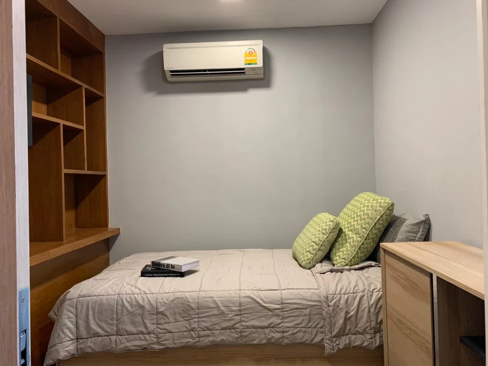 ขายคอนโด Abstracts Sukhumvit 66/1 ห้องมุม 2 ห้องนอน 2 ห้องน้ำ | วิวสระ มาจับมาจองเลยจ้า อย่าลพาด