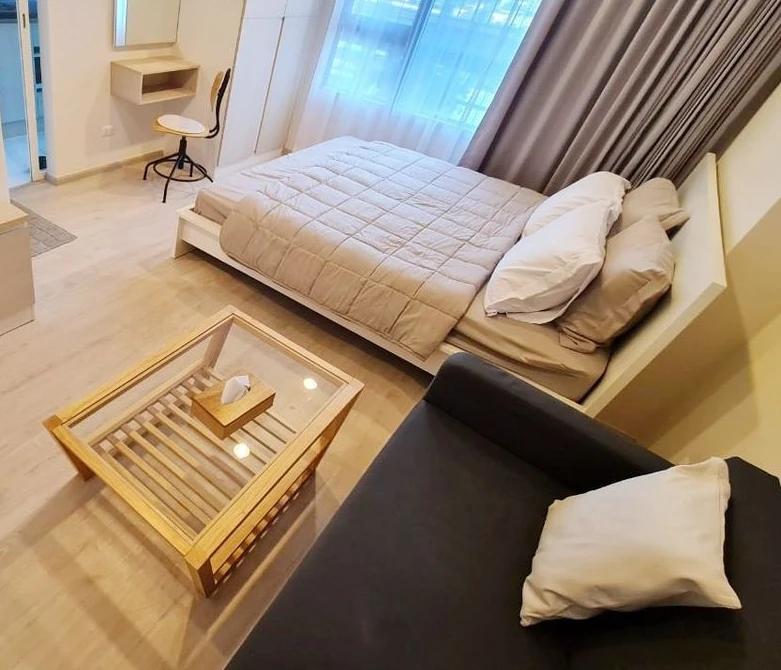 Condo for sale: Aspire Ratchada-Wong Sawang, studio room, 9th floor, fully furnished, good price, come reserve now, don't miss out!