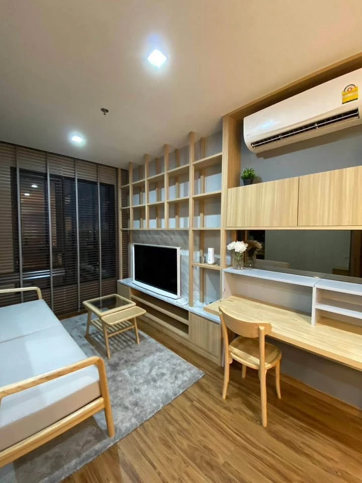 Condo for sale Grow Ratchaprarop, corner room with privacy, complete facilities, if you don't reserve, you'll regret it.