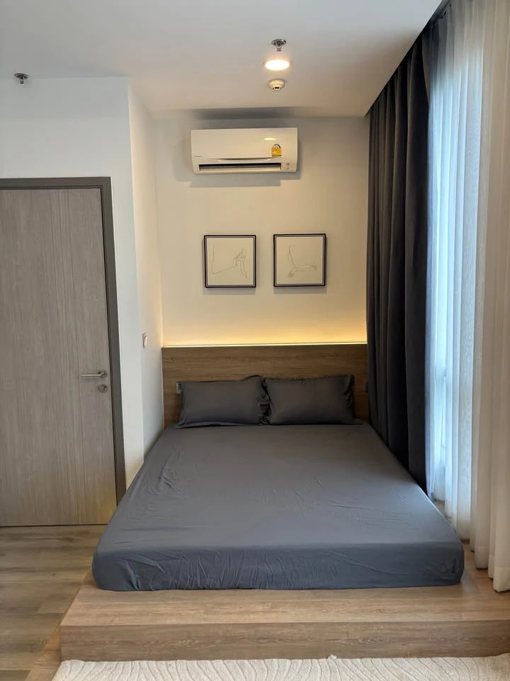 Condo for sale, Miti Chiva Kaset Station project, 1 bed, large size, special layout! Rare item, hurry and reserve now!