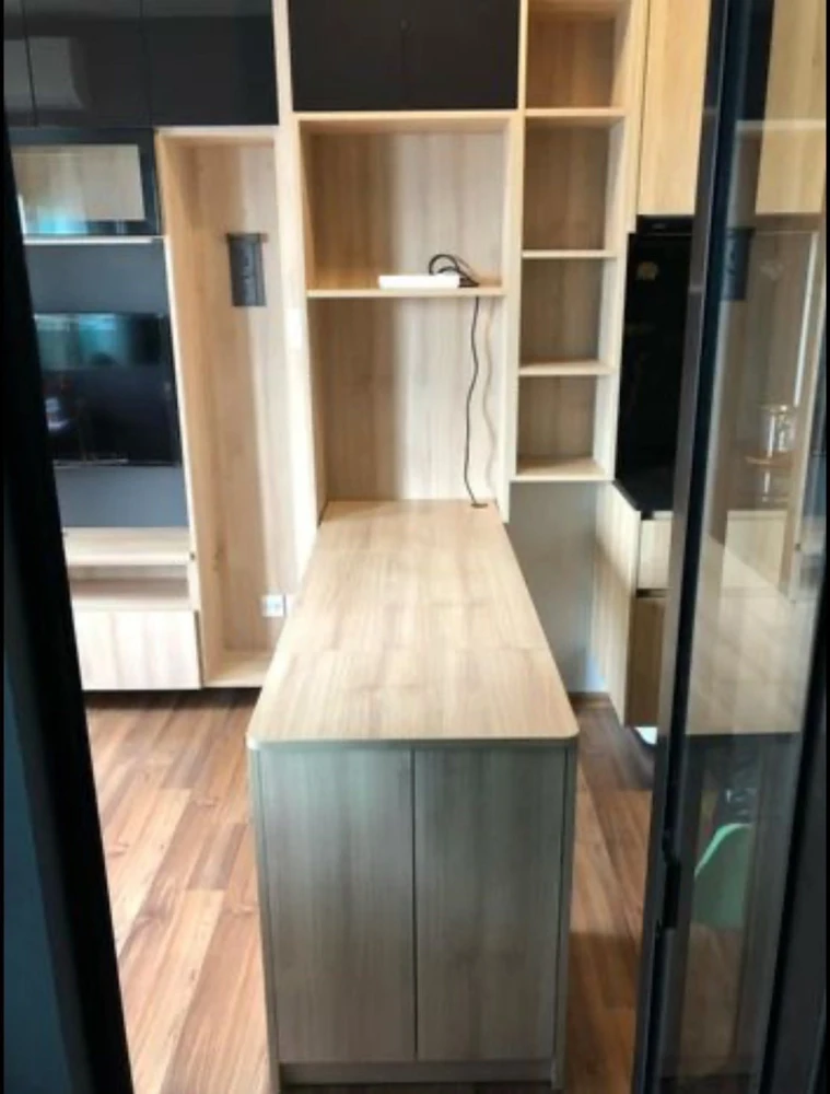 Condo for sale: Noble Revolve Ratchada 2, high-rise view room, fully-built-in throughout the room, complete facilities. You'll regret it if you miss o