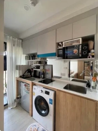 Condo for sale: Nue Cross Khu Khot Station, nice room, 6th floor, beautiful view, 180 degree view, no buildings blocking the view, reserve now!