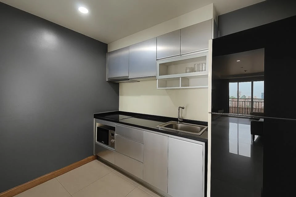 Condo for sale: Supalai Wellington, 17th floor, high view, quiet, comes with plenty of usable space. Come and reserve quickly!