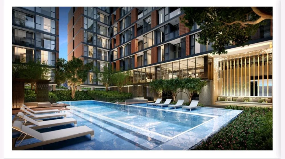 Condo for sale, urgent! Quintara Treehaus Sukhumvit 42, ready to move in, fully furnished. Buy now!
