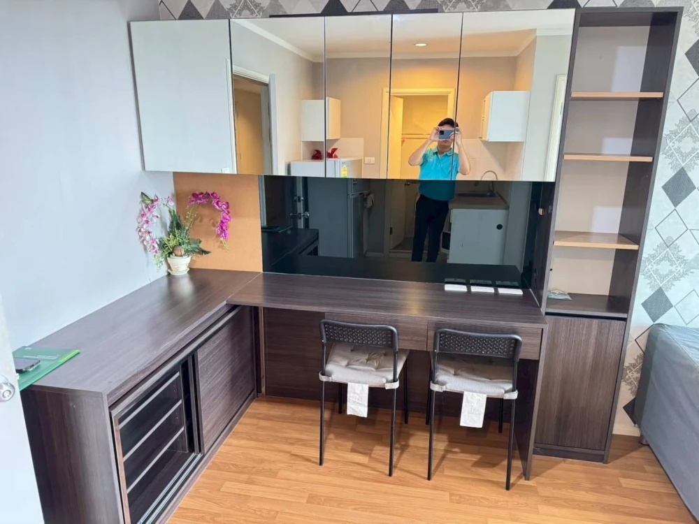 Condo for sale, Lumpini Park Rama 9-Ratchada, beautiful room, good location, ready for ownership.