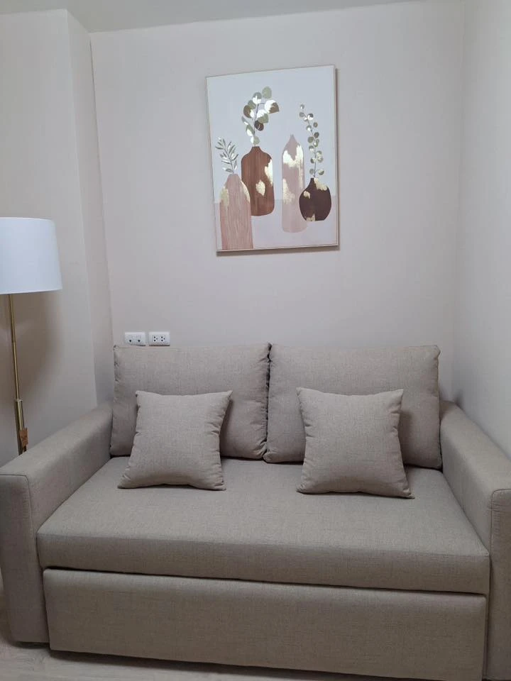 Condo for sale, Lumpini Ville On Nut - Lat Krabang. 2 beautiful units, completely renovated in minimalist style, fully furnished with appliances.