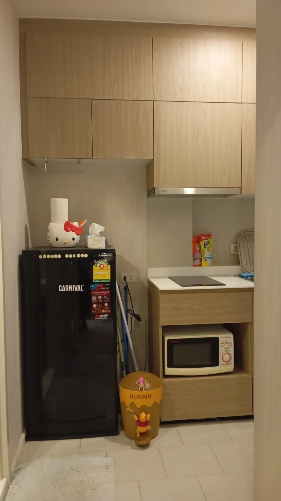 Condo for sale, De Lapis Charan 81, corner room with privacy, built-in furniture, come and reserve now, don't miss out.