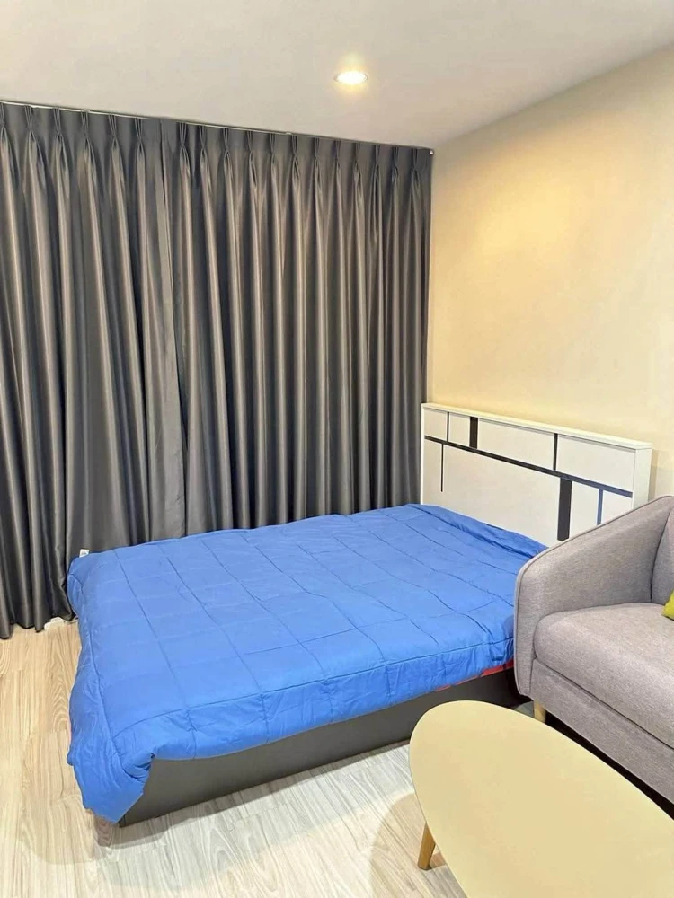 Condo for sale: Ideo Mobi Wong Sawang Interchange, studio unit, 12th floor, corner unit for privacy, north-facing balcony with unobstructed view, not