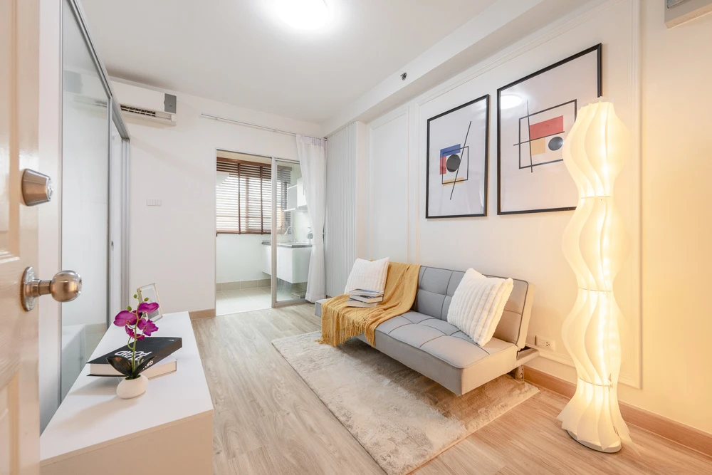Newly Renovated 1-BR Condo for SALE - Front Building (Building 2, 2nd Floor), Enclosed Kitchen Layout, Fully Furnished Exactly as Shown in Photos, Pri