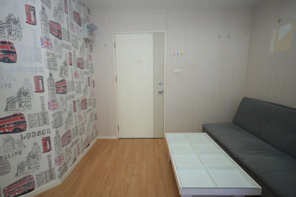 Condo for sale Lumpini Ville On Nut 46, room with good wallpaper, very good price, hurry and reserve now, don't miss out.