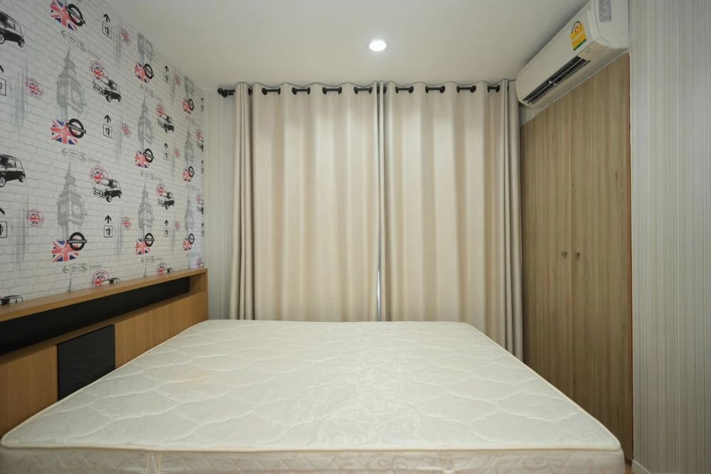 Condo for sale Lumpini Ville On Nut 46, room with good wallpaper, very good price, hurry and reserve now, don't miss out.