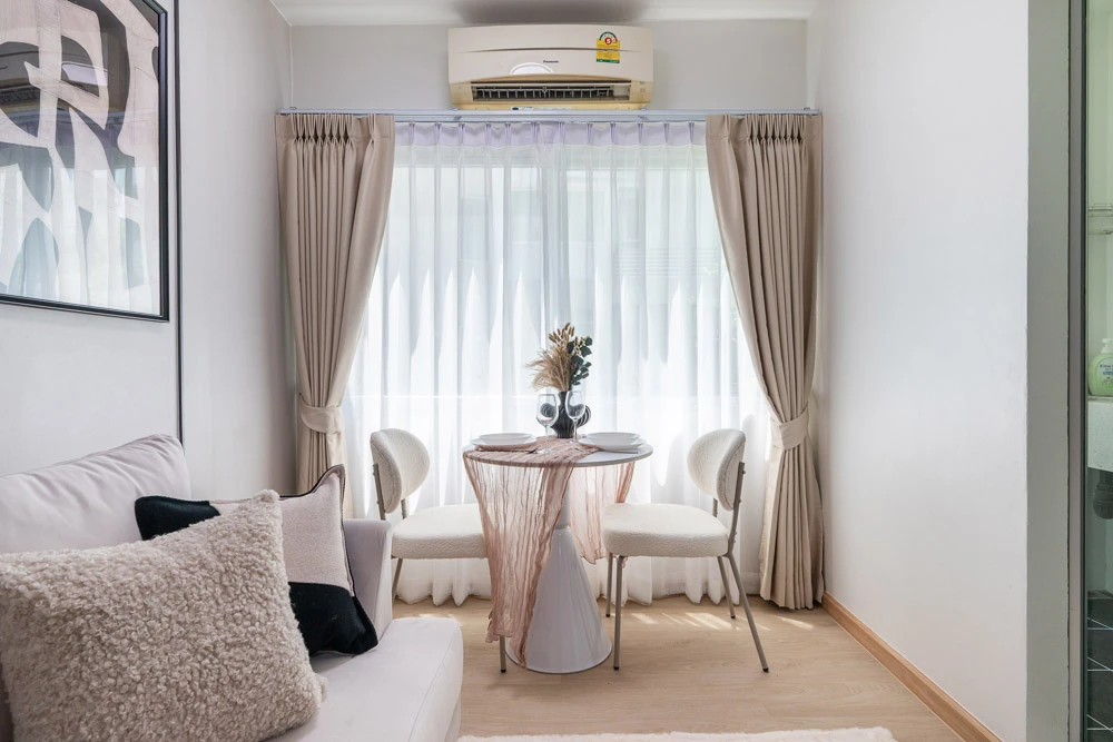 Beautiful Pool View Condo for SALE - 30 sq.m., 3rd Floor (Building G), Enclosed Kitchen Layout, Fully Furnished & Equipped, Exactly as Shown in Photos