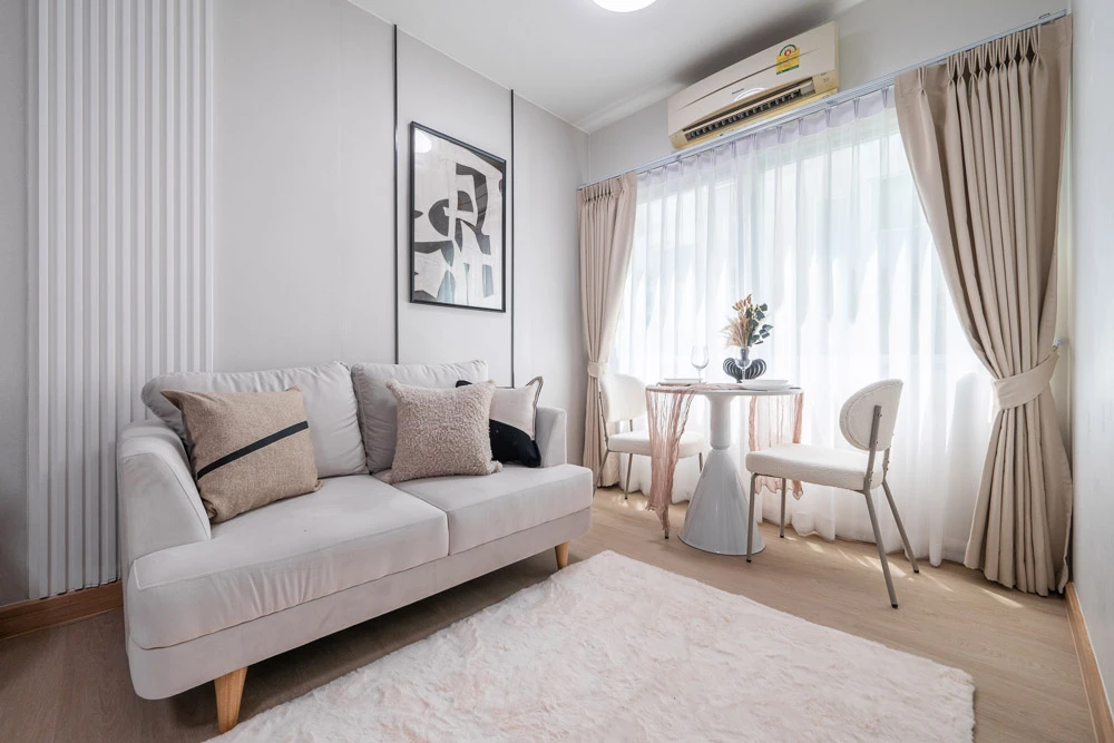 Beautiful Pool View Condo for SALE - 30 sq.m., 3rd Floor (Building G), Enclosed Kitchen Layout, Fully Furnished & Equipped, Exactly as Shown in Photos