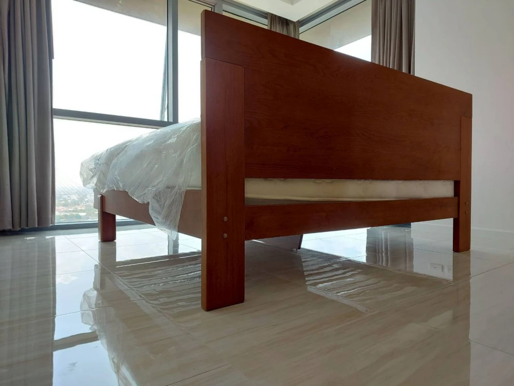 Luxury 127 sq.m. Riverfront Condo for SALE - 25th High Floor (Building A), Fully Furnished with Custom Real Wood Furniture | ✨ The Pano Rama 3