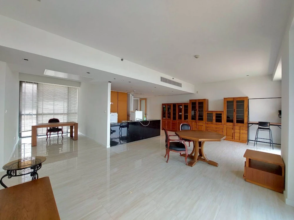 Luxury 127 sq.m. Riverfront Condo for SALE - 25th High Floor (Building A), Fully Furnished with Custom Real Wood Furniture | ✨ The Pano Rama 3