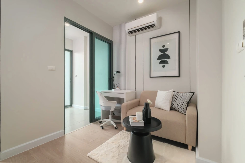 Condo for SALE - 25 sq.m. Private Corner Unit, 8th Floor (Building B), Prime Location Near MRT Bang Son | ✨ Metro Sky Prachachuen