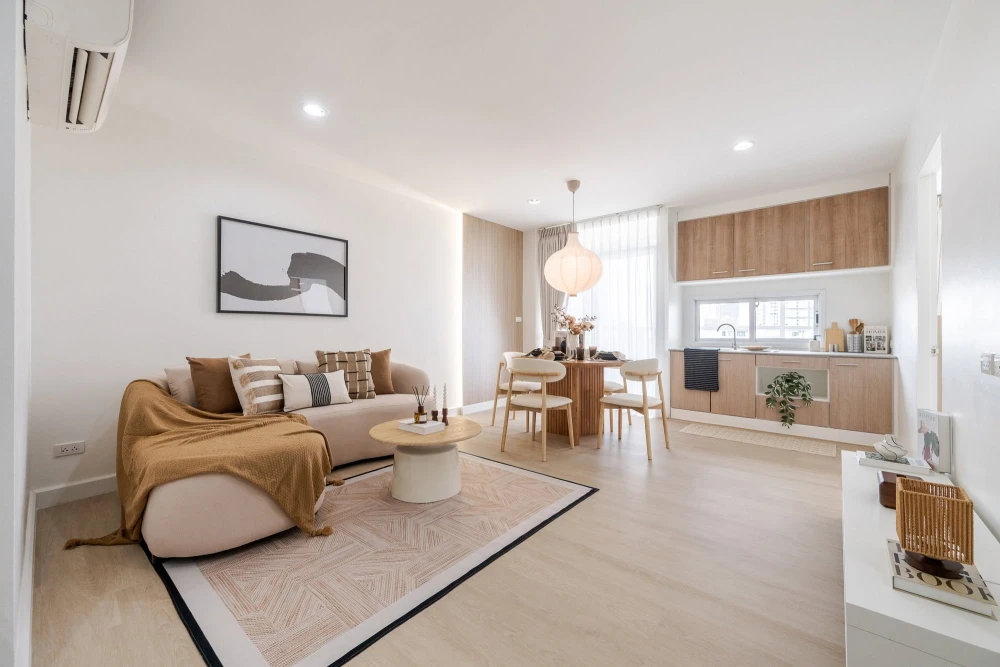 Premium Corner Unit Condo for SALE - 60 sq.m., 2 Bedrooms, 2 Bathrooms, Top Floor (8th Floor), Prime Sukhumvit Location Near BTS On Nut | Special Offe